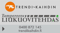 Trendi Kaihdin Oy / Tampereen Liukuovitehdas logo